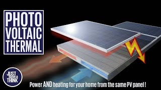 The Solar PV panel that provides electricity AND heat for your home [upl. by Kciremed]