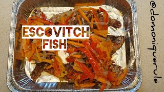 Jamaican Escovitch Fish  Caribbean Food Delights  Escoveitch Fish Sauce [upl. by Racklin]