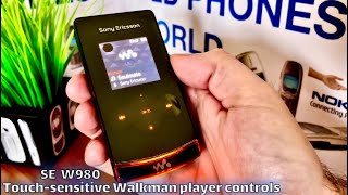 Sony Ericsson W980 walkman player  by Old Phones World [upl. by Cynthia]