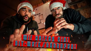 Wir heizen ein  DIY Werkstattofen [upl. by Sotsirhc]