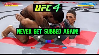 UFC4 Defending Joint Submissions Tutorial [upl. by Cirdek]