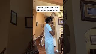 When Corey watches Carmen’s music video RDCworld1 [upl. by Yenduhc]