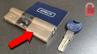 “The Most Secure Euro Cylinder Available in the UK”  Apecs AP Picked [upl. by Jozef]