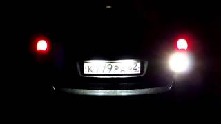 Toyota Avensis T25 Двухрежимная подсветка номерного знака The dual mode license plate illumination [upl. by Aleka]