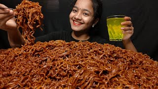 10 PACKET SPICY BLACK BEAN NOODLES CHALLENGE 🔥🥵SPICY KOREAN NOODLES EATING CHALLENGE EATING VIDEOS [upl. by Slaughter169]