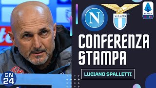 Conferenza stampa Spalletti per Napoli Lazio🎙 VIDEO INTEGRALE [upl. by Maurer429]