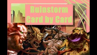 Horus Heresy Legions Ruinstorm Card by Card [upl. by Nussbaum]