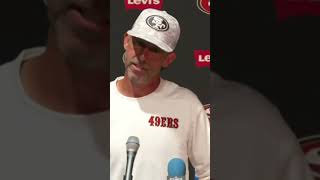 Kyle Shanahan on if Deebo Samuel shove put pressure on Jake Moody [upl. by Einolem528]