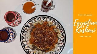 How To Make KOSHARI  Egyptian Koshari Street Food Recipe in Urdu by Rashida [upl. by Enyleve72]