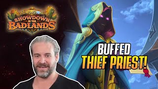 Hearthstone NEW PATCH BUFFED THIEF PRIEST [upl. by Menis946]