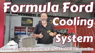 Formula Ford Cooling Van Diemen RF96K restoration Episode 20 by KCK Racing Australia [upl. by Taffy544]