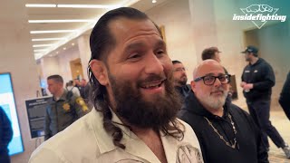 Jorge Masvidal Amped Up for Nate Diaz Boxing Match [upl. by Fidel]