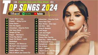 Top Hits 2024 🔥 New Popular Songs 2024 🔥 Best English Songs  Best Pop Music Playlist  on Spotify [upl. by Yssej]