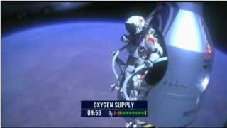 Felix Baumgartner Space Jump Live [upl. by Aver]