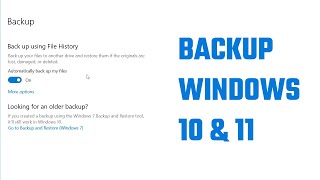 Here is an easy way to backup Windows [upl. by Elodia431]