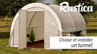 Comment choisir et installer un tunnel dans son jardin [upl. by Britni]