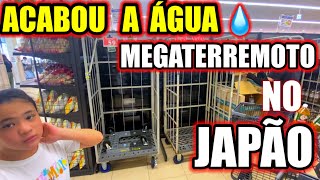 ALERTA  MEGATERREMOTO NO JAPÃO  ACABOU A ÁGUA NOS SUPERMERCADOS E AGORA [upl. by Drogin]