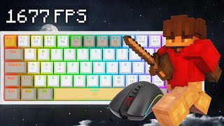 5 Minutes Keybord  Mouse Sounds ASMR  Dust Bedwars [upl. by Aciretal]