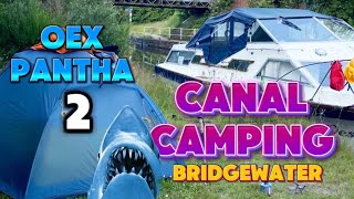 camping on the bridgewater canal OEX Pantha 2 [upl. by Eadahs527]