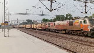 12312 NETAJI EXPRESS KALKA  HOWRAH JN SHANDAR SPEED trending travel railfans indianrailways [upl. by Assenna]