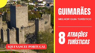 GUIMARÃES PORTUGAL subtitles Melhores pontos turísticos  Melhor guia [upl. by Stubbs]