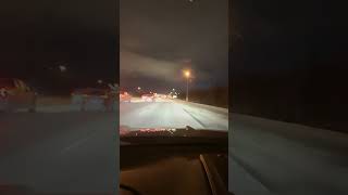 Amazing View Commute to Work in Anchorage Alaska anchorage commute winter alaska shorts wow [upl. by Aderb]