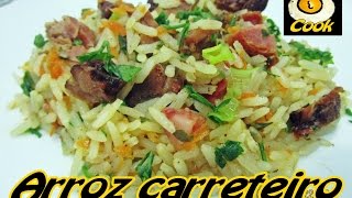 Arroz carreteiro verdadeiro muito fácil com sobras de churrasco [upl. by Tiffany959]