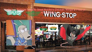 Professor Ratigan Tries To Steal Rocko’s Chicken Wings and Fries at WingstopGrounded [upl. by Ciardap]