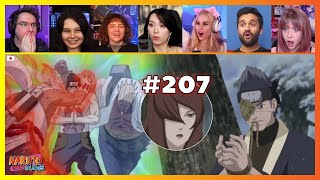 Naruto Shippuden Episode 207  Double Lariat  Reaction Mashup ナルト 疾風伝 [upl. by Alene]