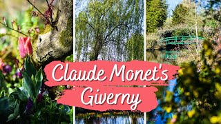 GUIDE TO GIVERNY  Claude Monets Garden  Exploring Town  Paris Day Trip Vlog [upl. by Charters]