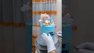 Fax tall cake decorating ideas Birthday cake tallcake faxcake birthdaycake [upl. by Kashden]