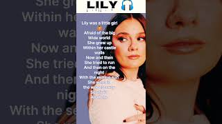 Lily  Alan Walker amp K391 feat Emelie Hollow  lily lyrics emilie alanwalker k391 shorts [upl. by Gnuhc]