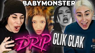 GAYS REACT TO BABYMONSTER DRIP amp CLIK CLAK MV [upl. by Asiak527]