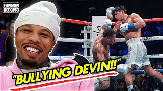 STOP GERVONTA DAVIS BULLIES DEVIN HANEY TO PROMOTE FIGHT TERENCE CRAWFORD DISRESPECT IS CRAZY [upl. by Latricia406]