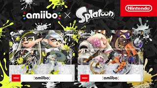 Splatoon 3 – New Squid Sisters and Off the Hook amiibo coming September 5th Nintendo Switch [upl. by Lynnette]