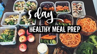 5 Day Healthy Meal Prep [upl. by Aimit467]