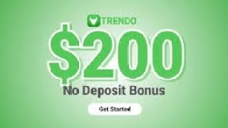 200 upto No deposit bonus  New landing broker 2024  Fxtrendo Broker  Withdrawal proof Broker [upl. by Ahsiram]