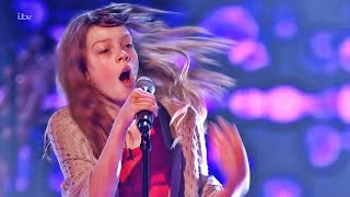 Courtney Hadwin ✫ The Voice Kids UK ✫ Blind Auditions  Battle  Semi Final  Live Final [upl. by Asiret]