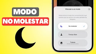 Cómo Funciona El Modo No Molestar Del iPhone Guía Sencilla [upl. by Yrdnal]