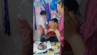 Plz subscribe🙏 my baby birthday shorts viral trending ytshorts funny comedy baby vlog [upl. by Aiselad]