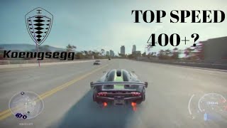 Koenigsegg Regera Top Speed Test🔥🔥 NFS Heat [upl. by Elicec41]