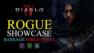 Diablo 4 Barrage Double Imbue Rogue Build Showcase [upl. by Averi854]