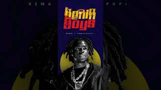 Rema ft Shallipopi  BENIN BOYS Lyrics Video [upl. by Madi]