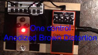 Anodized Brown Distortion and DS1X with JC120 [upl. by Ajan]