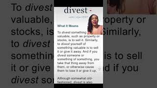 To Divest and the Divestment Movement for BW Invest your time energy money and rage wisely [upl. by Aneehsit]