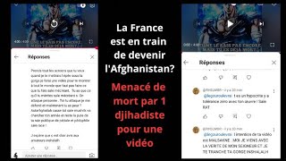 Un djihadiste veut me faire une Samuel Paty pour une vidéoLa France va mal [upl. by Llerdnam]