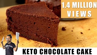 Keto Chocolate Cake  Flourless Chocolate Cake  Headbangers Kitchen [upl. by Forcier]