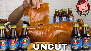 1 Whole Lechon Baboy Mukbang by Donclaudios Lechon House [upl. by Astrahan910]