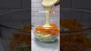 Coleslaw🥵🥵🔥explore foodie fyp reels shorts viralvideo viralshorts [upl. by Riabuz360]