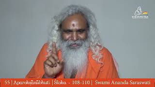 55  Aparokshanubhuti  Verse No 108 to 110  MAUNAM and Desham  Swami Ananda Saraswati [upl. by Corabelle]